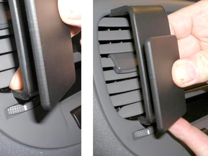 Brodit ProClip 653964 voor Kia Rio 2006-2011 - detail van dashboardmontage