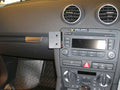 Brodit ProClip 653991 voor Audi S3 2007-2013 en Audi A3 2007-2012 - installatiepositie