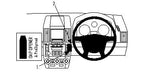 Brodit ProClip 654004 voor Land Rover Freelander 2 2007-2013 - productfoto zwarte ABS montagebasis