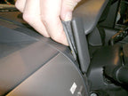 Brodit ProClip 654058 voor Mazda BT 50 2007-2012 - detail van dashboardmontage