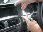 Brodit ProClip 654062 voor Audi S5 2007-2009, Audi S4 Sedan 2008-2009 e.a. - ProClip geplaatst in het voertuig