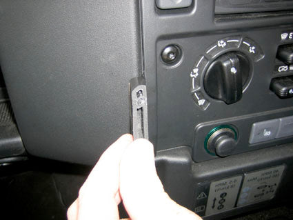 Brodit ProClip 654078 voor Land Rover Defender 2007-2016 - ProClip geplaatst in het voertuig