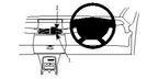 Brodit ProClip 654121 voor Renault Espace 2003-2021 - productfoto zwarte ABS montagebasis