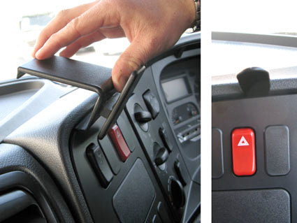 Brodit ProClip 654179 voor Mercedes Benz Atego 2008-2026 - montagepositie op dashboard