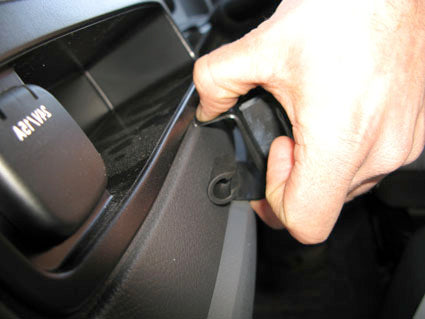 Brodit ProClip 654180 voor Mercedes Benz Atego 2008-2023 - ProClip geplaatst in het voertuig