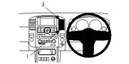 Brodit ProClip 654195 voor Nissan Pathfinder 2008-2010 - productfoto zwarte ABS montagebasis