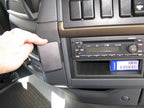 Brodit ProClip 654217 voor Volvo NH series 2008-2012, Volvo FM series 2008-2013 en Volvo FH series 2008-2012 - detail van dashboardmontage