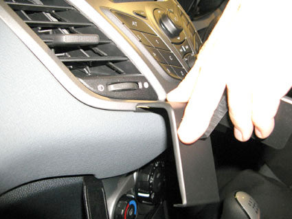 Brodit ProClip 654252 voor Ford Fiesta 2009-2017 - montagepositie op dashboard
