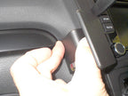 Brodit ProClip 654261 voor Volkswagen Golf VI Variant 2010-2012 en Volkswagen Golf VI 2009-2012 - detail van dashboardmontage