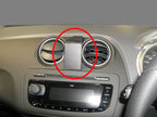 Brodit ProClip 654271 voor Seat Ibiza 2009-2017 - productfoto zwarte ABS montagebasis