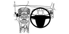 Brodit ProClip 654277 voor Holden Insignia A 2009-2012 en Vauxhall Insignia A 2009-2013 - productfoto zwarte ABS montagebasis
