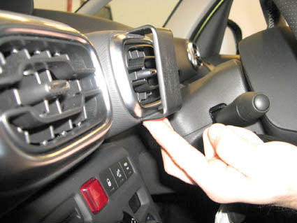 Brodit ProClip 654293 voor Citroen C3 Picasso 2009-2018 - ProClip geplaatst in het voertuig