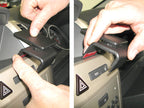 Brodit ProClip 654335 voor Opel Zafira B 2005-2011 en Vauxhall Zafira B 2005-2011 - ProClip geplaatst in het voertuig