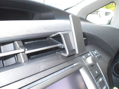 Brodit ProClip 654354 voor Toyota Prius 2010-2016 - productfoto zwarte ABS montagebasis