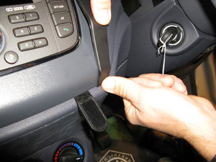 Brodit ProClip 654379 voor Ford Transit Connect 2010-2013 en Ford Tourneo Connect 2010-2013 - detail van dashboardmontage