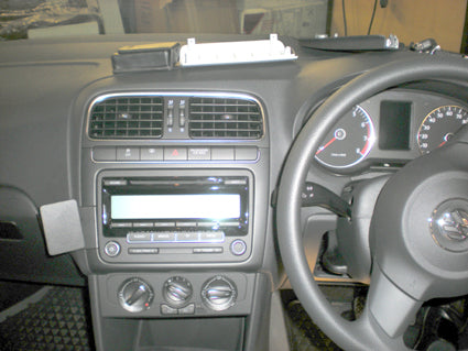 Brodit ProClip 654383 voor Volkswagen Polo 2010-2014 - installatiepositie