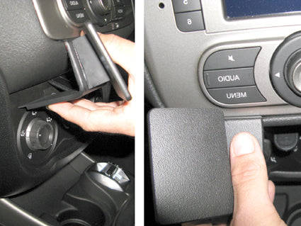 Brodit ProClip 654385 voor Alfa Romeo MiTo 2009-2018 - ProClip geplaatst in het voertuig