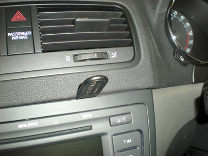 Brodit ProClip 654393 voor Skoda Yeti 2010-2015 - montagepositie op dashboard