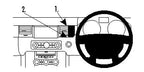 Brodit ProClip 654420 voor Land Rover Range Rover Sport 2010-2013 - productfoto zwarte ABS montagebasis