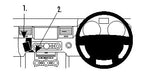 Brodit ProClip 654421 voor Land Rover Range Rover Sport 2010-2013 - productfoto zwarte ABS montagebasis