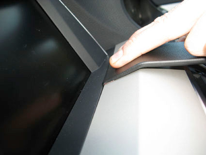 Brodit ProClip 654422 voor BMW 5-series GT F07 2010-2017 - detail van dashboardmontage