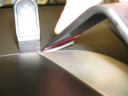 Brodit ProClip 654434 voor Kia Ceed 2010-2012 - montagepositie op dashboard