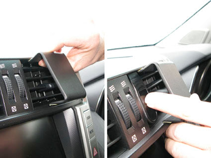 Brodit ProClip 654443 voor Toyota Prado 2010-2014 en Toyota LandCruiser 2010-2014 - ProClip geplaatst in het voertuig
