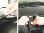 Brodit ProClip 654463 voor Nissan NV200 2010-2014 en Nissan Evalia 2010-2014 - detail van dashboardmontage
