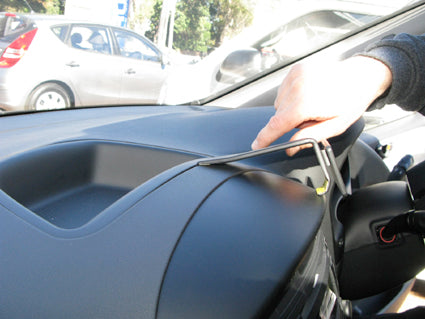 Brodit ProClip 654470 voor Hyundai iMax 2009-2021, Hyundai iLoad 2009-2021 en Hyundai H1 2009-2020 - ProClip geplaatst in het voertuig