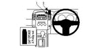 Brodit ProClip 654520 voor Nissan Navara 2011-2015 en Nissan King Cab 2011-2015 - productfoto zwarte ABS montagebasis