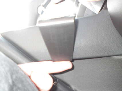 Brodit ProClip 654537 voor Porsche Cayenne 2011-2018 - montagepositie op dashboard