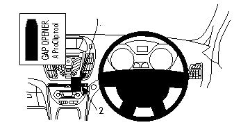 Brodit ProClip 654570 voor Ford Kuga 2013-2016, Ford Grand C-Max 2011-2018 en Ford C-Max 2011-2018 - montagefoto 6