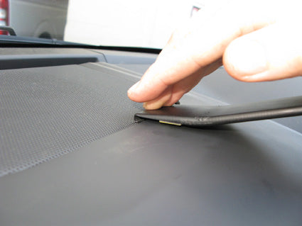 Brodit ProClip 654578 voor Holden Commodore Omega 2011-2012, Holden Commodore Calais 2011-2012 en Holden Commodore Berlina 2011-2012 - montagepositie op dashboard
