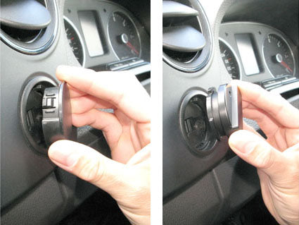 Brodit ProClip 654601 voor Volkswagen Amarok 2011-2016 - montagepositie op dashboard