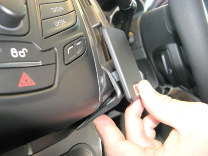 Brodit ProClip 654619 voor Ford Focus 2011-2014 - detail van dashboardmontage