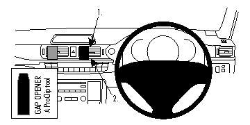 Brodit ProClip 654626 voor Lexus CT Series 2011-2020 - montagefoto 6