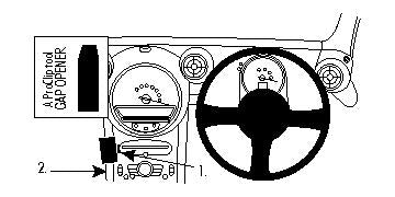 Brodit ProClip 654662 voor Mini Paceman 2013-2016 en Mini Countryman 2010-2016 - montagefoto 8