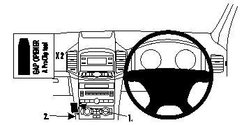 Brodit ProClip 654678 voor Chevrolet Captiva 2012-2014 en Holden Captiva 2012-2016 - montagefoto 6