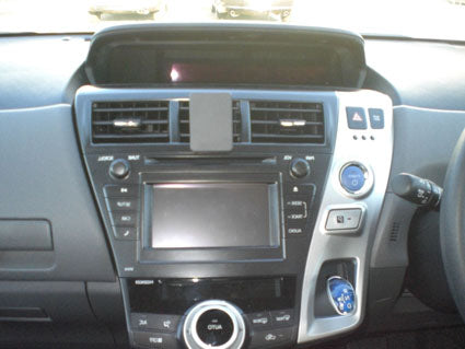 Brodit ProClip 654713 voor Toyota Prius + 2012-2014 - detail van dashboardmontage
