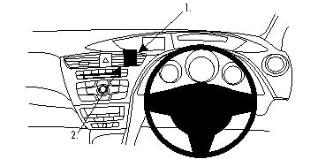 Brodit ProClip 654757 voor Honda Civic 2012-2015 - montagefoto 6