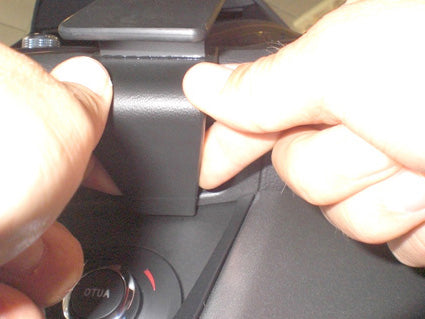 Brodit ProClip 654795 voor Ford Kuga 2017-2019 en Ford Escape 2017-2020 - ProClip geplaatst in het voertuig