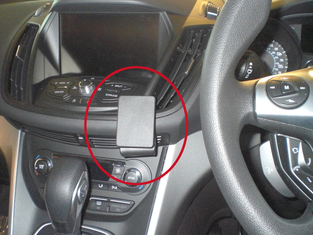Brodit ProClip 654795 voor Ford Kuga 2017-2019 en Ford Escape 2017-2020 - productfoto zwarte ABS montagebasis