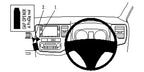 Brodit ProClip 654817 voor Mitsubishi Outlander 2013-2021 - productfoto zwarte ABS montagebasis