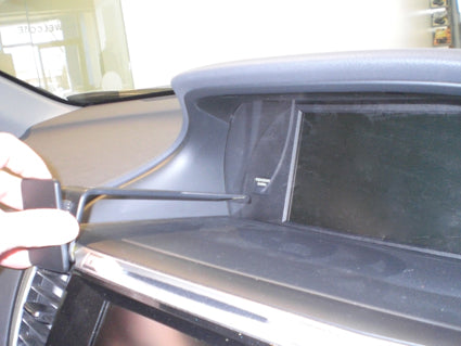 Brodit ProClip 654856 voor Honda Accord Coupé 2013-2014 en Honda Accord 2013-2014 - montagepositie op dashboard