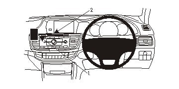 Brodit ProClip 654856 voor Honda Accord Coupé 2013-2014 en Honda Accord 2013-2014 - montagefoto 6