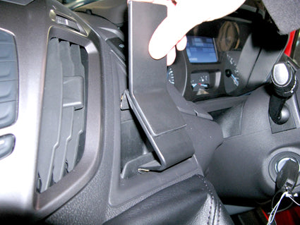 Brodit ProClip 654857 voor Ford Transit Tourneo 2014-2018, Ford Transit Custom 2013-2018 e.a. - montagepositie op dashboard