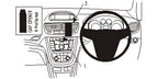 Brodit ProClip 654874 voor Holden Mokka 2013-2016 en Vauxhall Mokka 2013-2016 - montagefoto 6