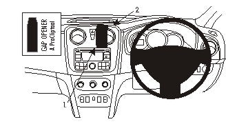 Brodit ProClip 654899 voor Dacia Lodgy 2013-2014 - montagefoto 6