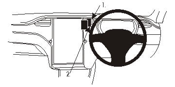 Brodit ProClip 654921 voor Tesla Model X 2016-2020 en Tesla Model S 2013-2020 - montagefoto 7