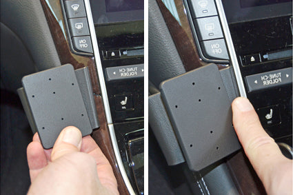 Brodit ProClip 654964 voor Infiniti Q50 2014-2024 - detail van dashboardmontage